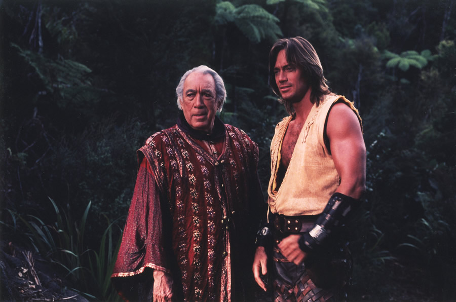 Kevin Sorbo and Anthony Quinn