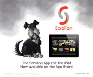The Scrollon App for the iPad