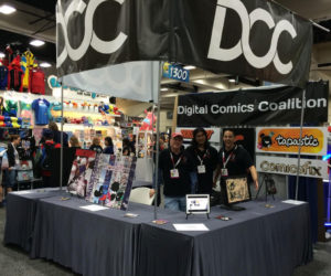 Digital Comics Coalition Booth Comic-Con 2015